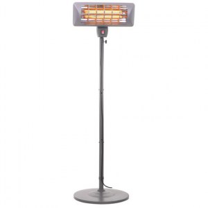 Camry | Standing Heater | CR 7737 | Patio heater | 2000 W | Number of power levels 2 | Suitable for rooms up to 14 m² | Grey | I